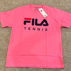 Fila Vibrant Pink Tennis Tee